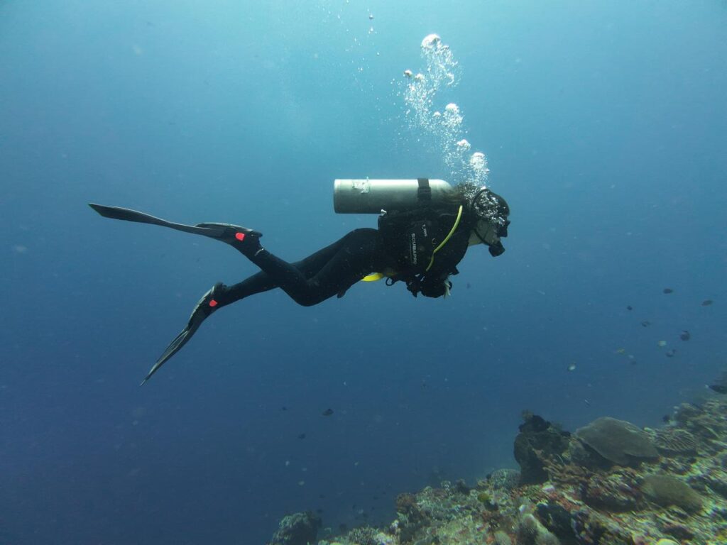 diving in nusa penida