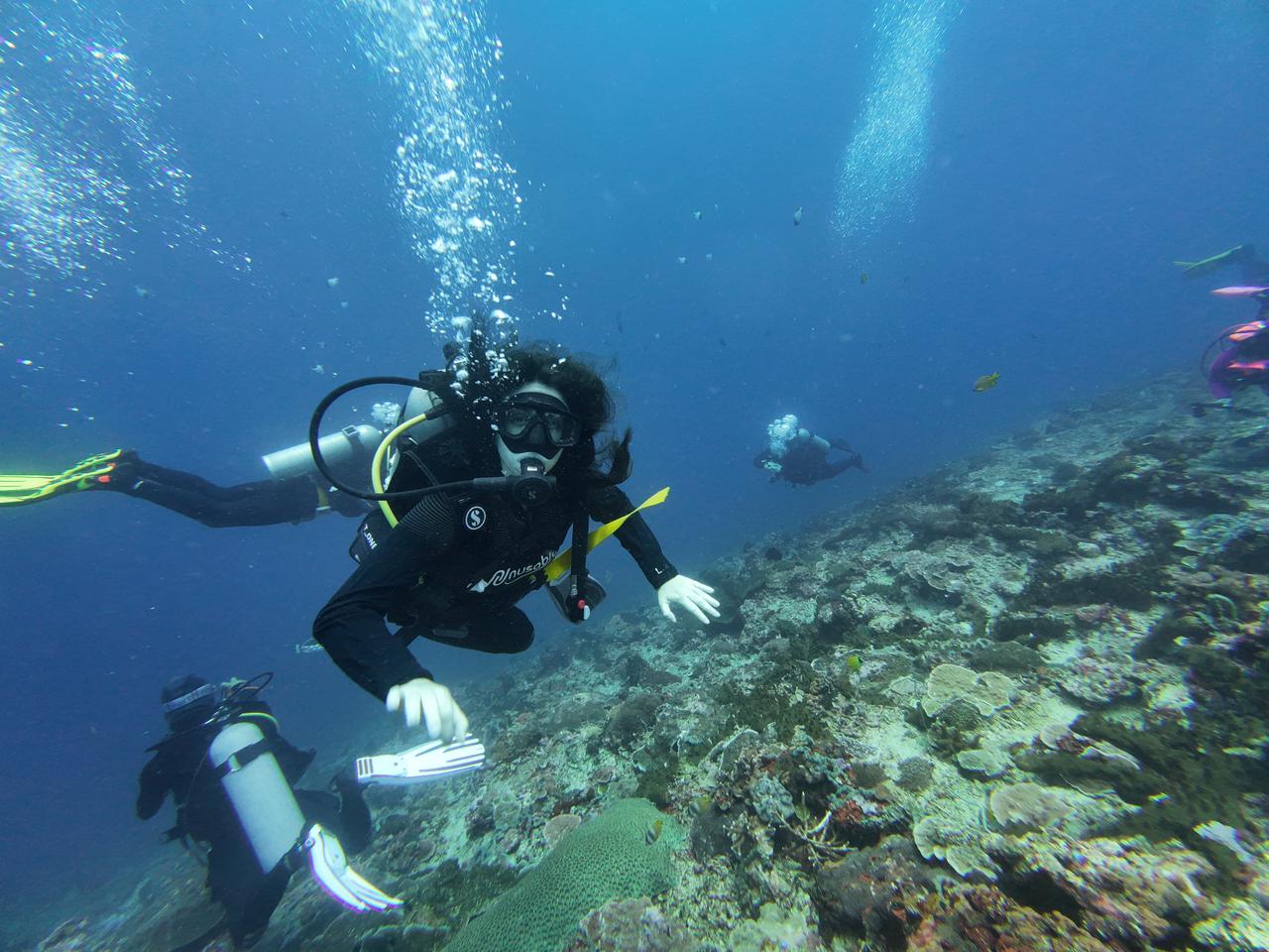 diving courses in bali