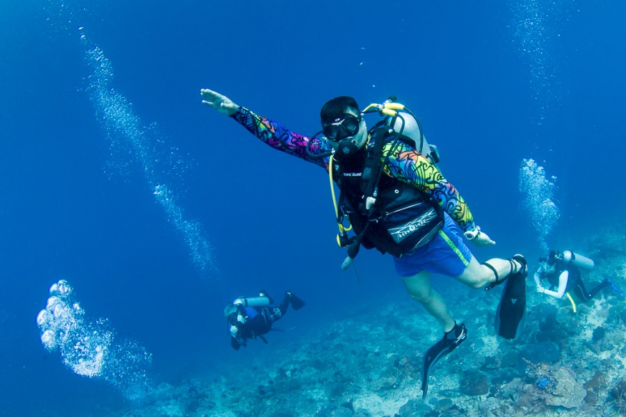 Gamat Bay Diving Nusa Penida | Diving with Nusablu | nusablu.com